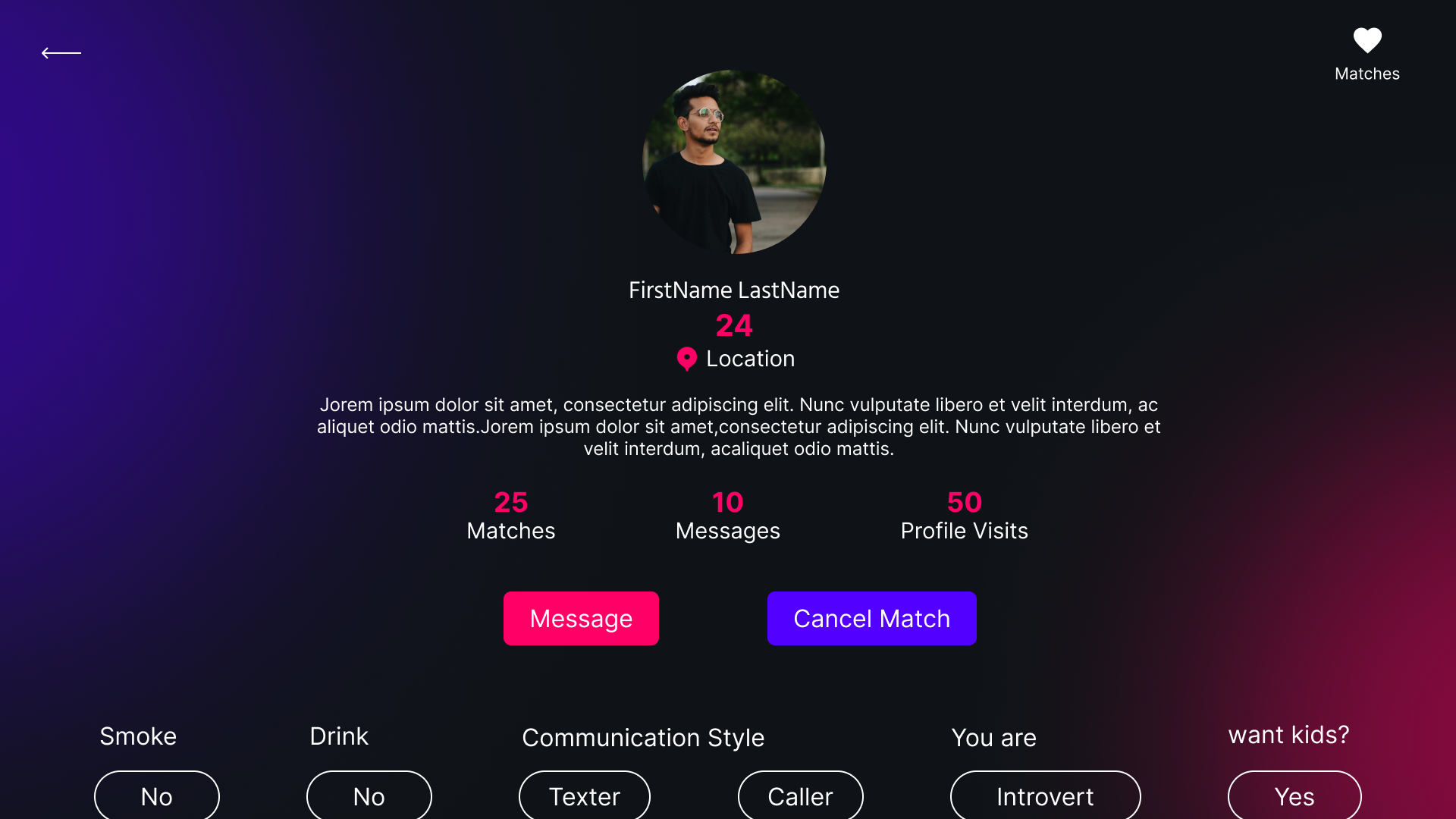 My Profile